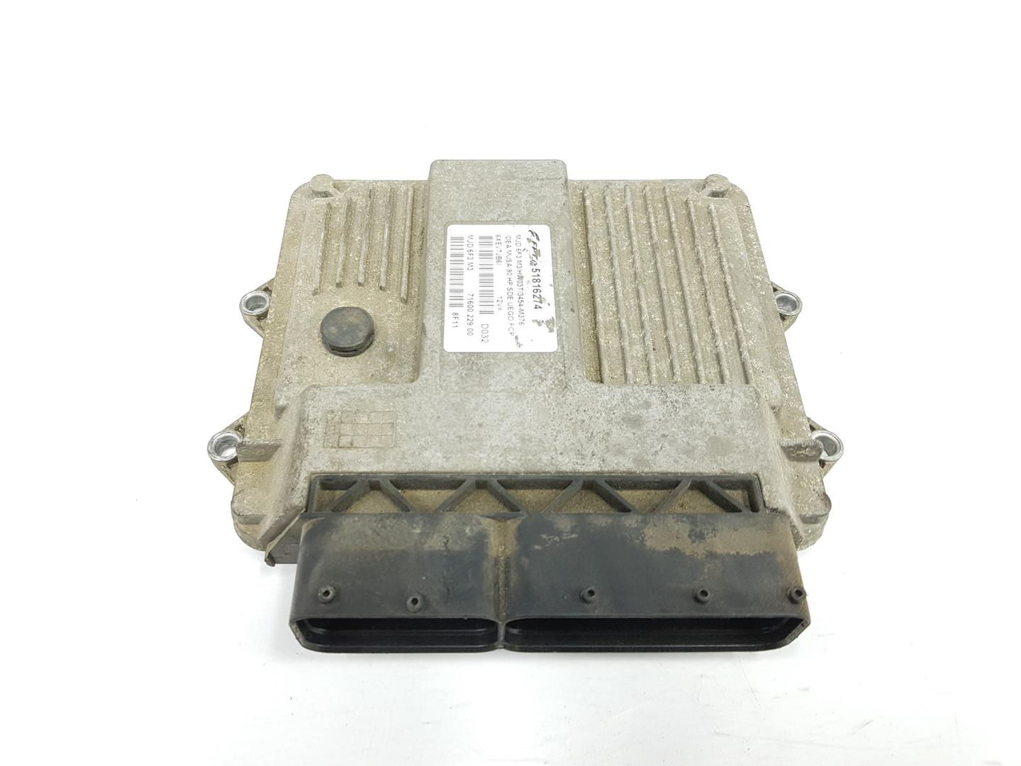 FIAT Musa 1 generation (2004-2012) Блок за управление на двигателя ECU 51816274,51816274 23079819