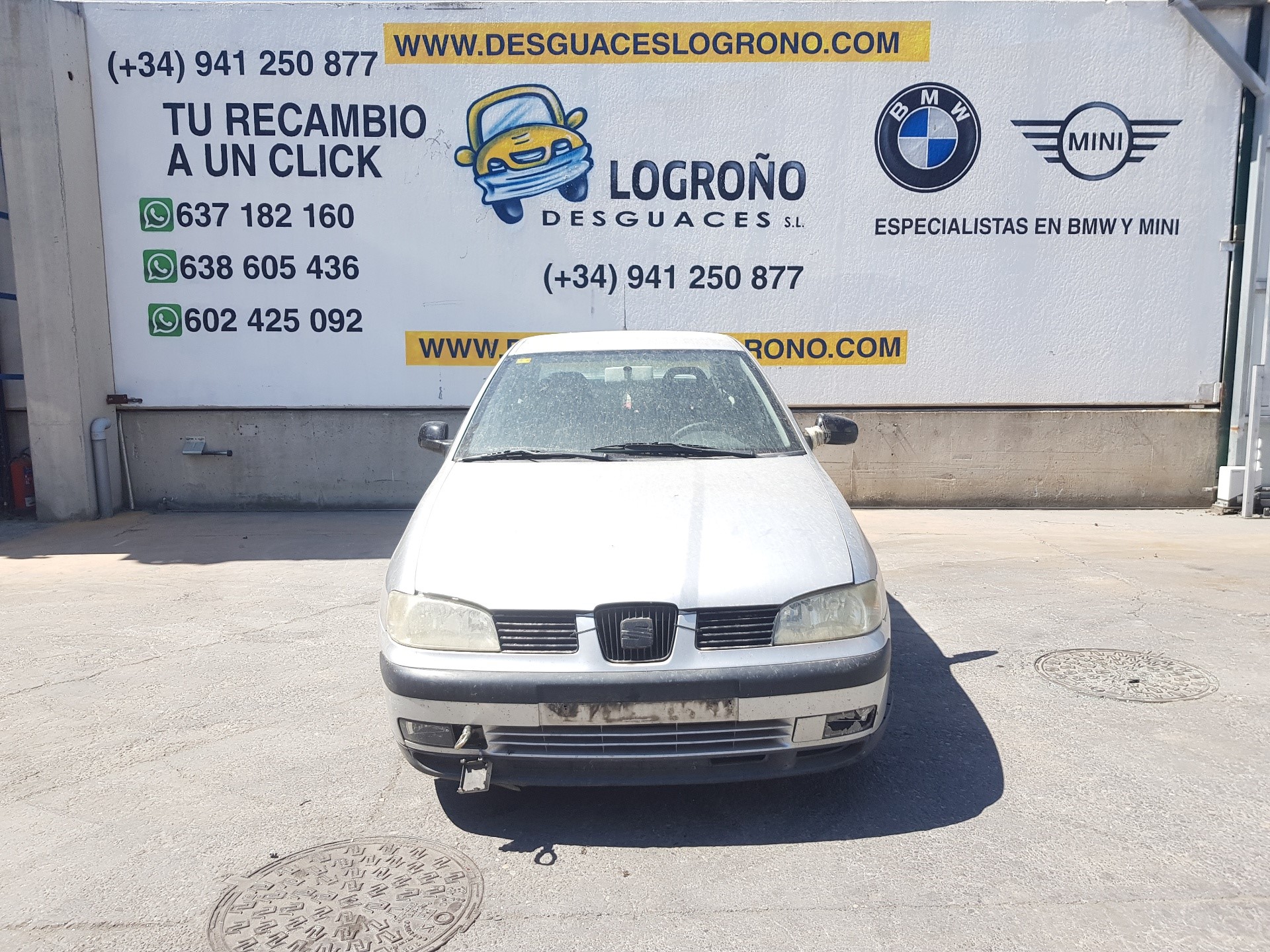 SEAT Cordoba 1 generation (1993-2003) Крыло переднее левое 6K0821021D,6K0821021D,GRIS 24194351