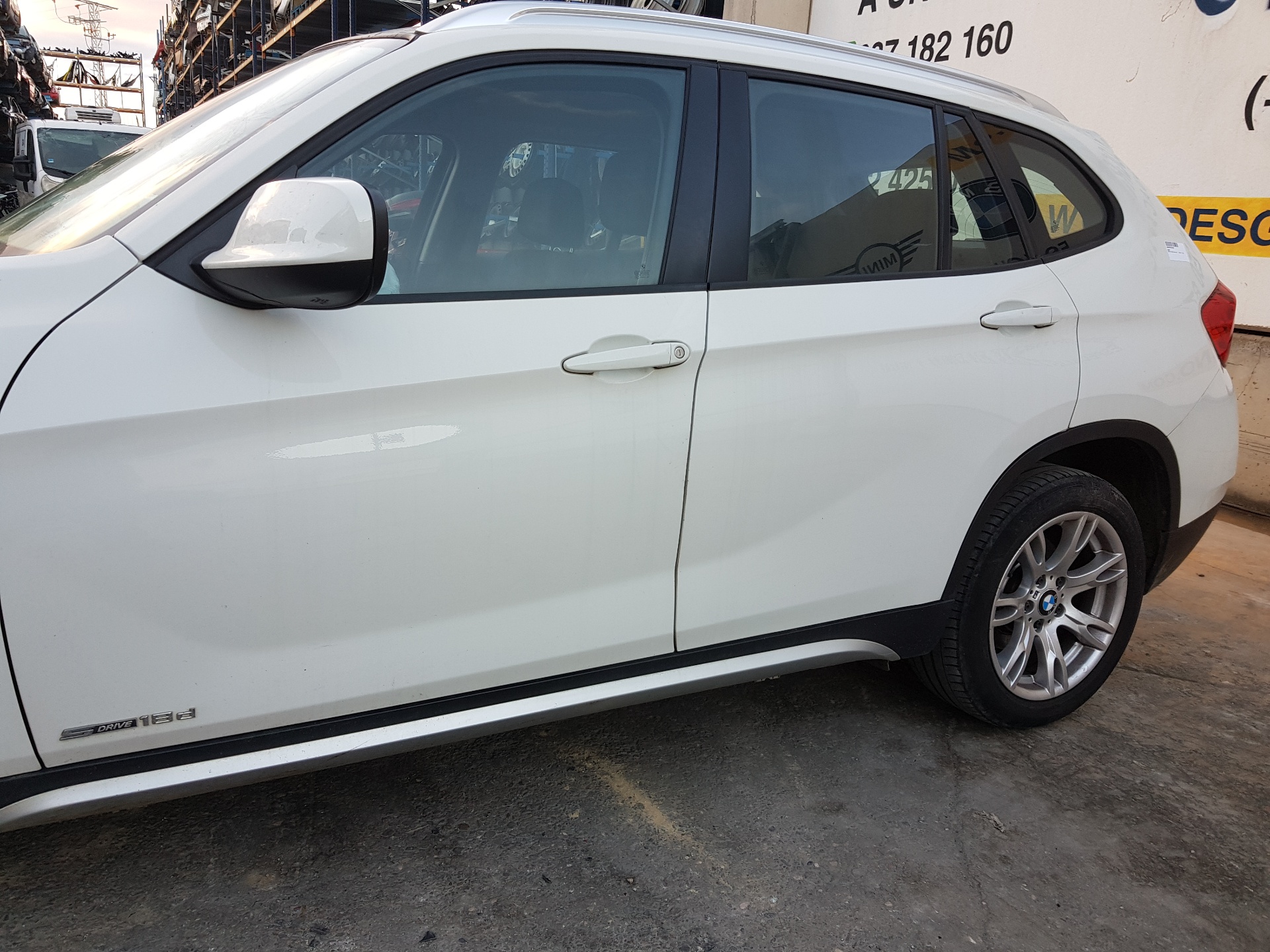 BMW X1 E84 (2009-2015) Priekšējā kreisā augšējā vadības svira/ričags 6082T6,31122405859 23894735