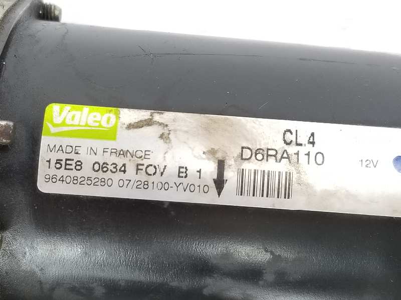 CITROËN Berlingo 1 generation (2006-2009) Starter Motor 9640825280,9640825280,D6RA110 19756516