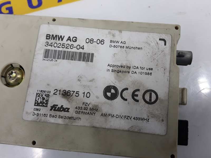 BMW X3 E83 (2003-2010) Sound Amplifier 65203402526, 3402526, 21367510 19627265