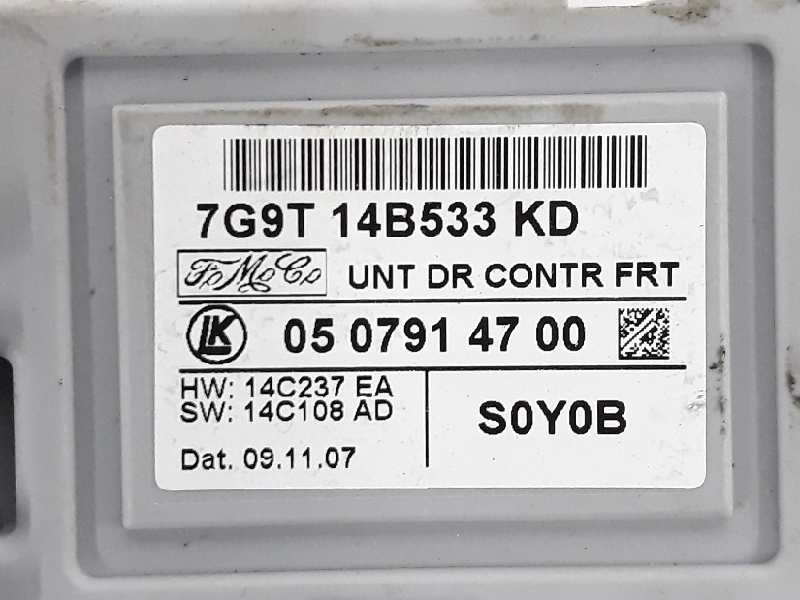 VOLVO XC70 3 generation (2007-2020) Alte unități de control 7G9T14B533KD, 7G9T14B533KD 19706449