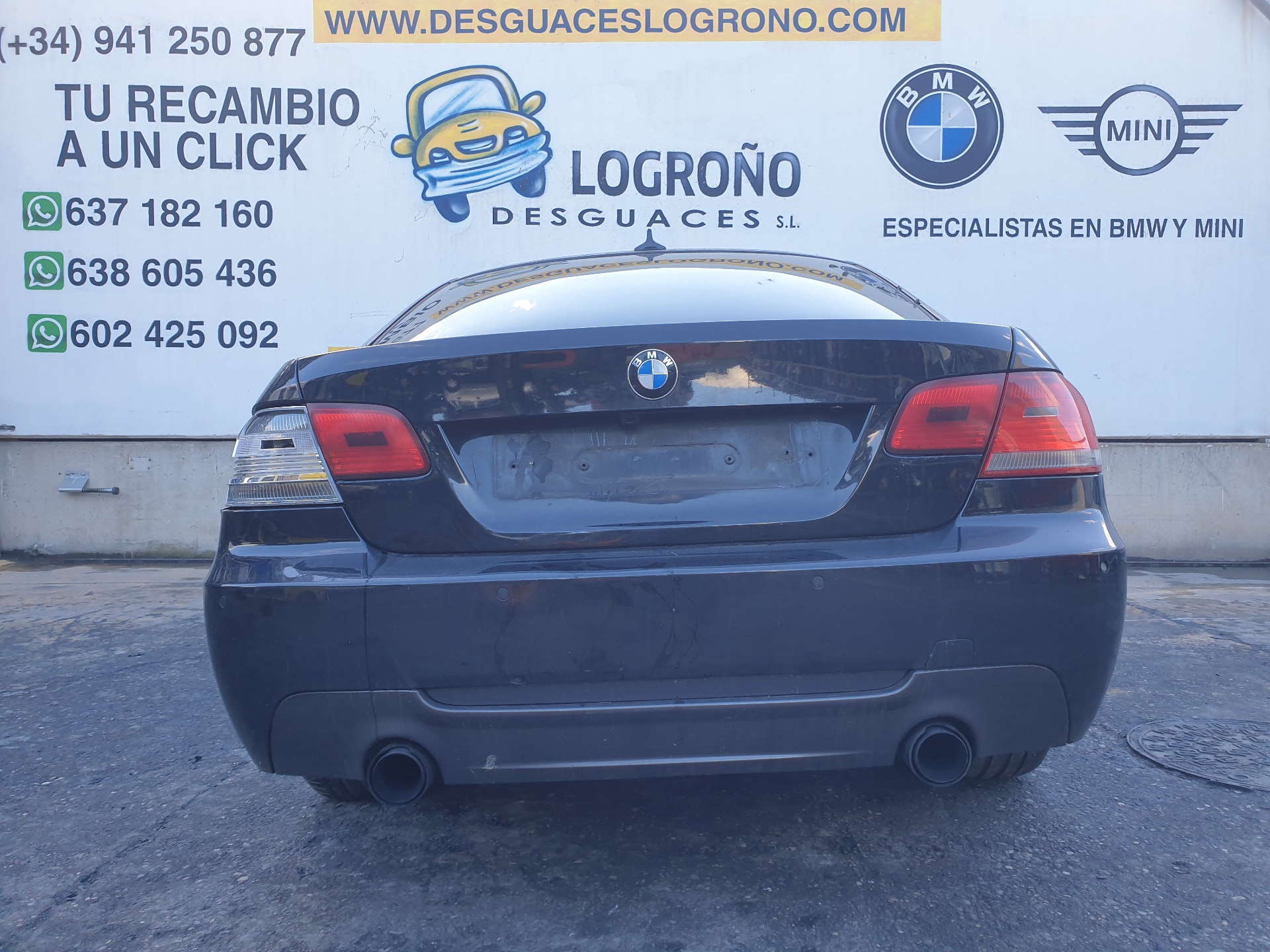 BMW 3 Series E90/E91/E92/E93 (2004-2013) Front Right Door 7200570,41517200570,COLORNEGROZAFIRO475 24252271