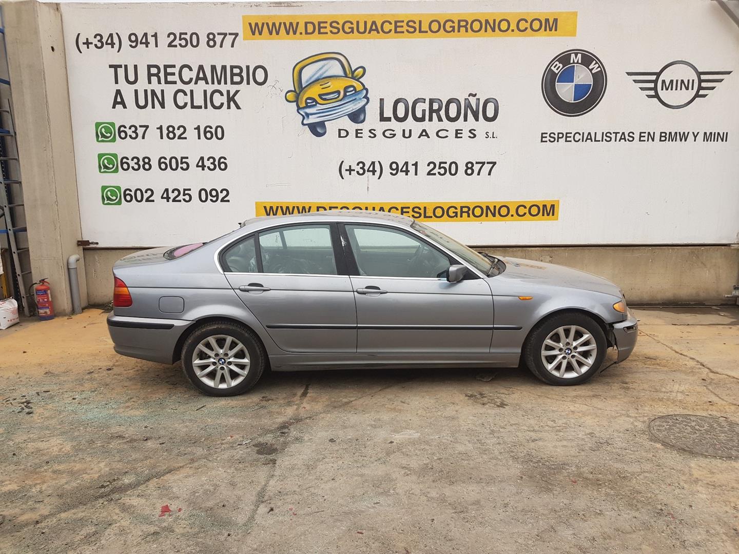 BMW 3 Series E46 (1997-2006) Galinis dangtis 41627003314, 41627003314, COLORGRISA08 19798358