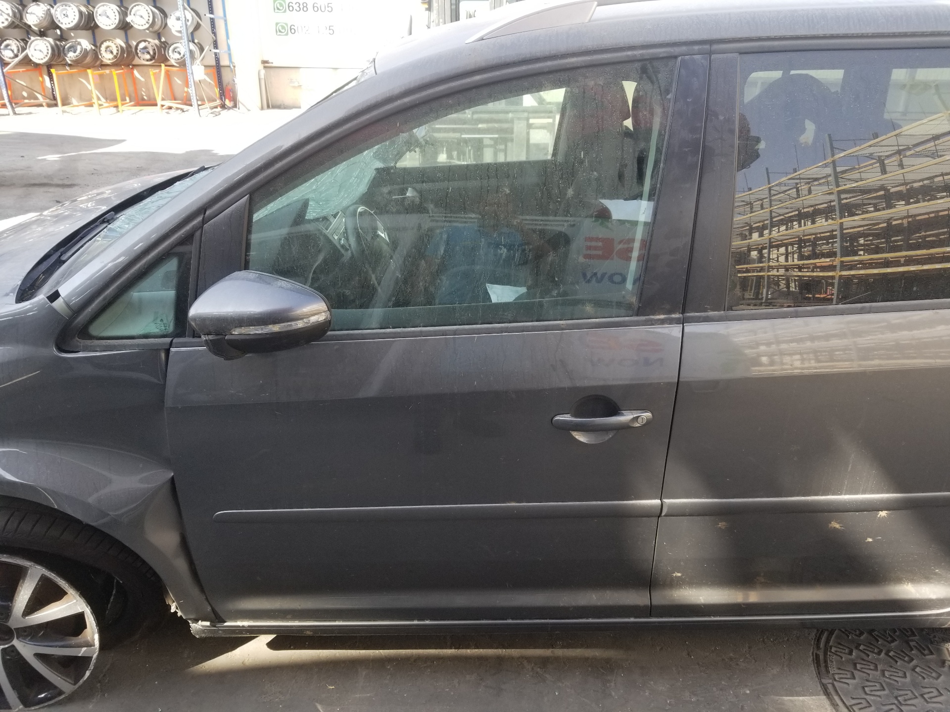 VOLKSWAGEN Touran 1 generation (2003-2015) Galinio dangčio (bagažinės) valytuvo varikliukas 5K6955711B,5K6955711B 24224427