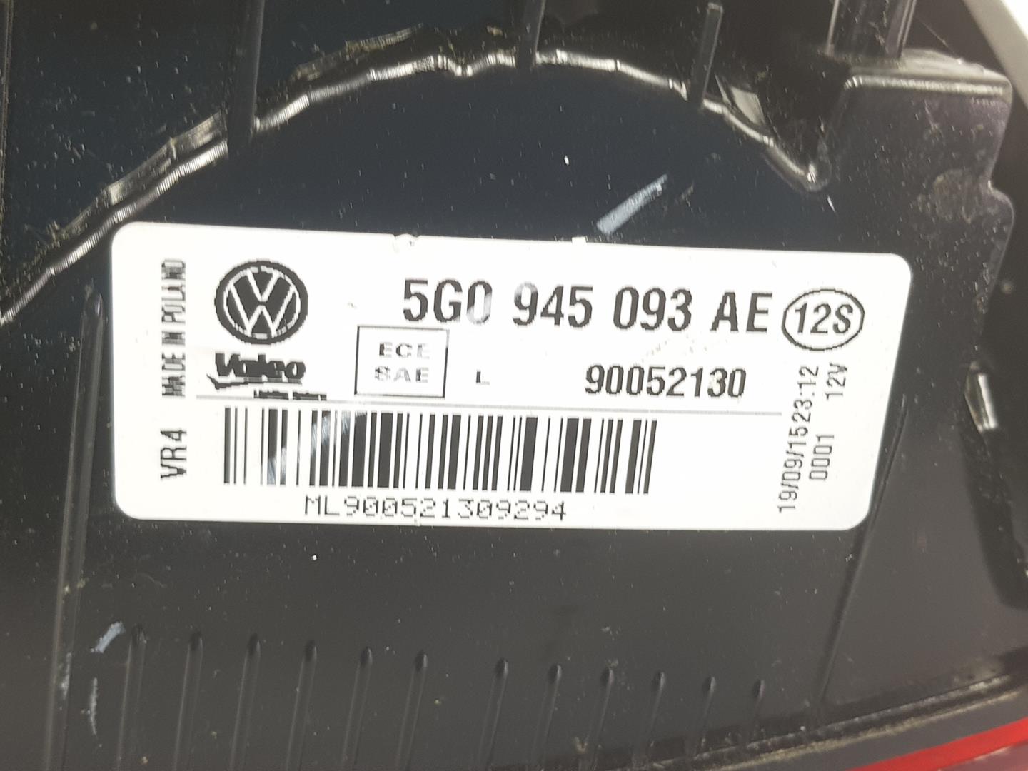 VOLKSWAGEN Golf 7 generation (2012-2024) Vasen takavalo 5G0945093AE, 5G0945093AE 24138062