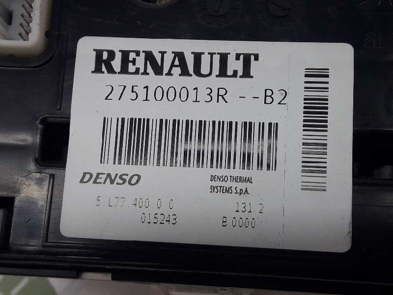 RENAULT Master 3 generation (2010-2023) Klimato kontrolės (klimos) valdymas 275100013R, 275107490R 24142757