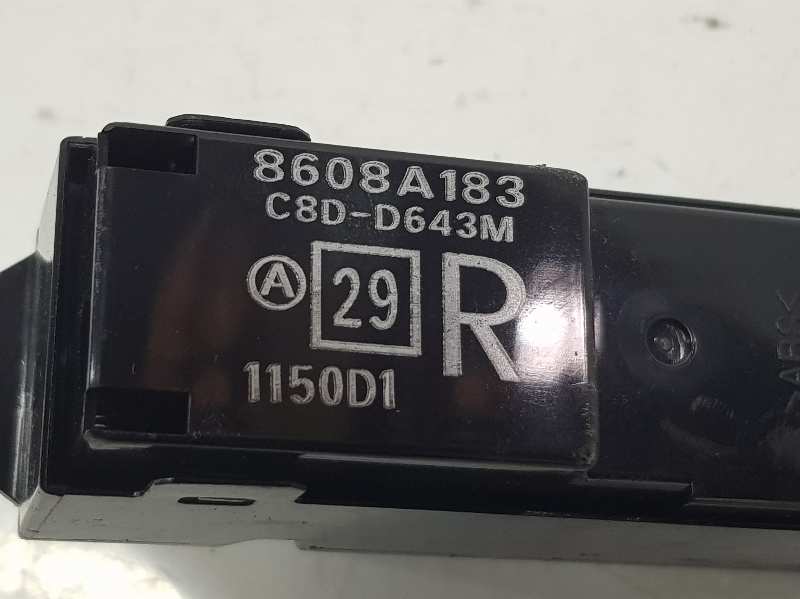 PEUGEOT 4007 1 generation (2007-2012) Commutateur de commande de vitre de porte arrière droite 8608A183, 6590AQ, C8DD643M 19677842