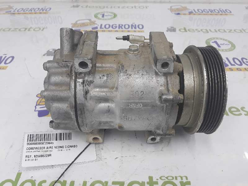 DACIA Lodgy 1 generation (2013-2024) Air Condition Pump 926006229R, 2222DL 19595922