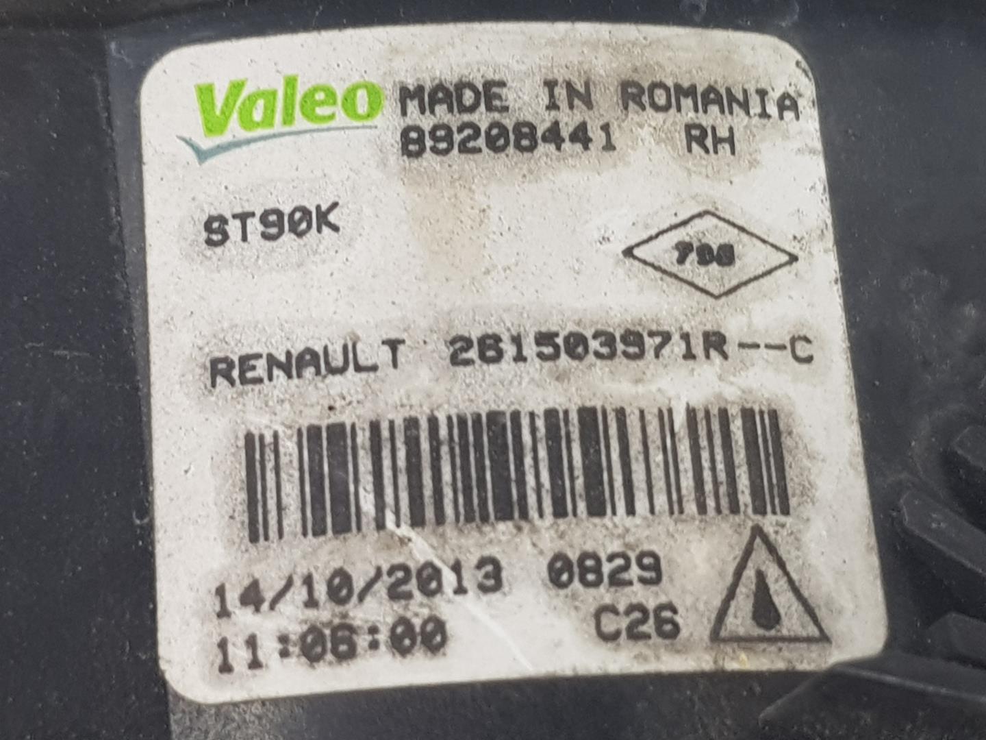 RENAULT Clio 4 generation (2012-2020) Преден десен фар за мъгла 261503971R,261503971R 23795601