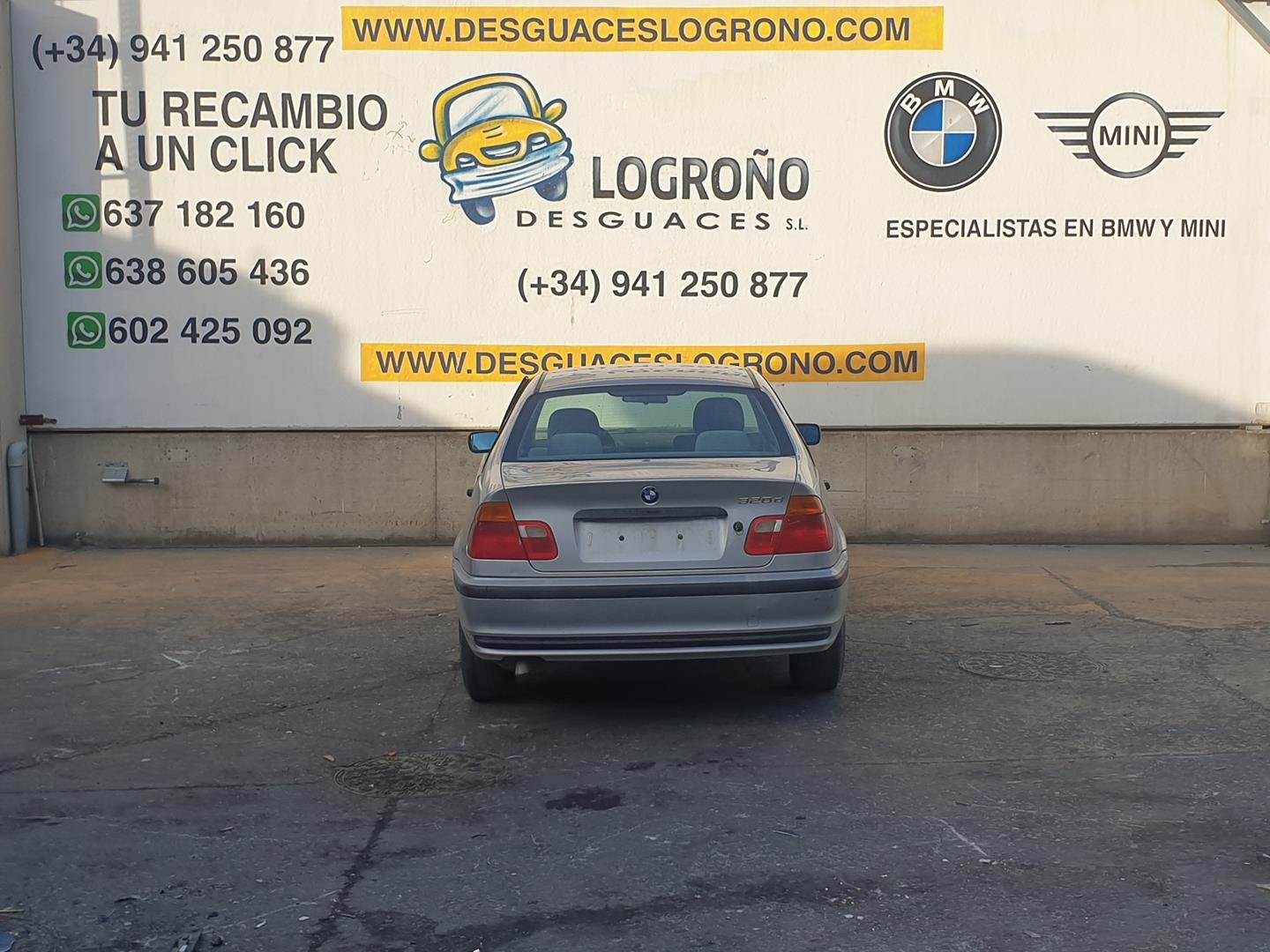 BMW 3 Series E46 (1997-2006) Galinių kairių durų spyna 51227011245, 51227011245 20611769