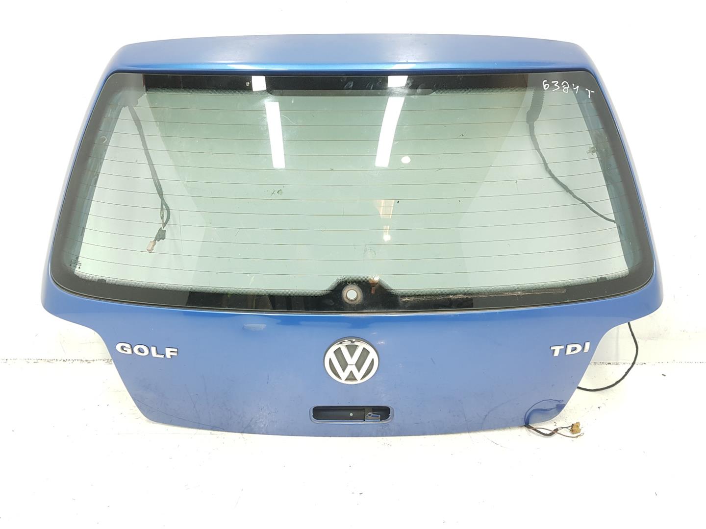 VOLKSWAGEN Golf 4 generation (1997-2006) Крышка багажника 1J6827025G, 1J6827025G, COLORAZULW5Y 24207478