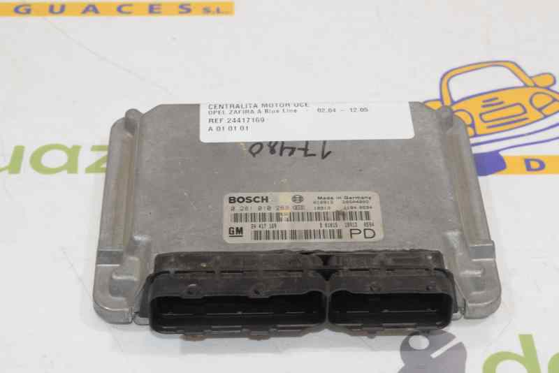 OPEL Corsa B (1993-2000) Engine Control Unit ECU 24417169 19558145