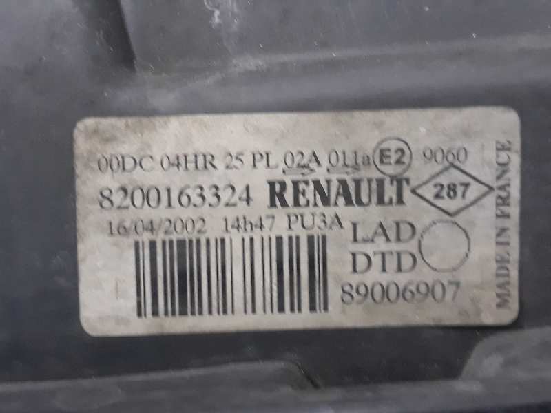 RENAULT Laguna 2 generation (2001-2007) Far dreapta față 8200163324,89006907,7701474501 19669605