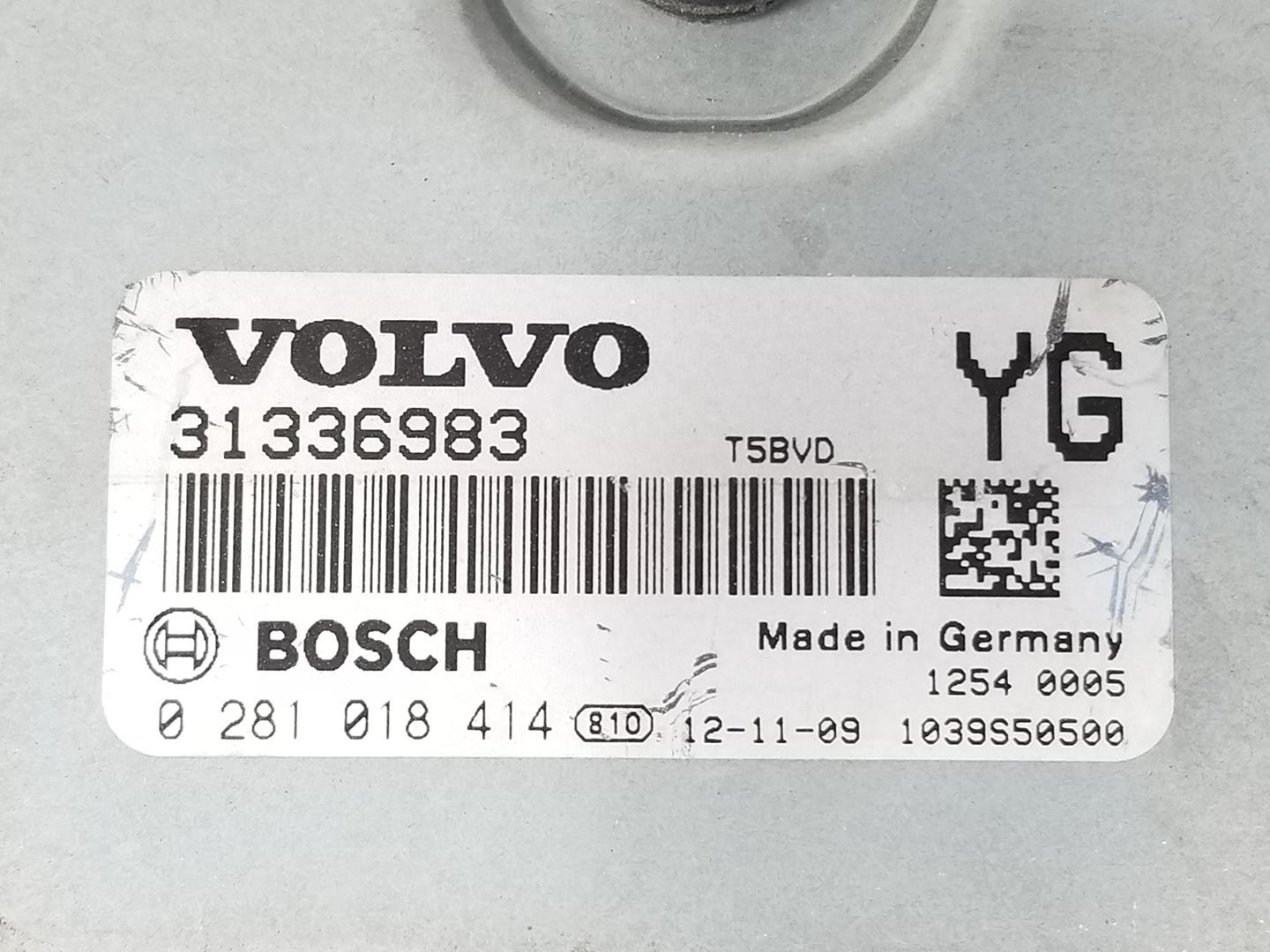 VOLVO V40 2 generation (2012-2020) Engine Control Unit ECU 31336983, 31336983 19655585