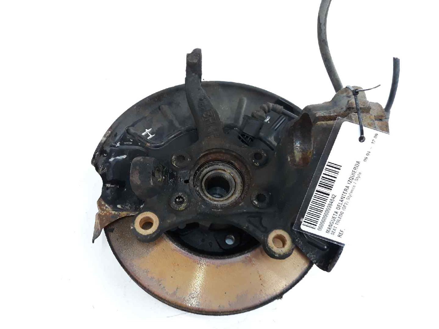 SEAT Toledo 3 generation (2004-2010) Front Left Wheel Hub 1K0407255AA, 1K0407255AA 19630695