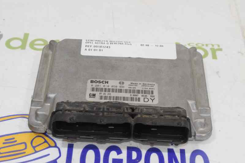 OPEL Astra H (2004-2014) Engine Control Unit ECU 09181243,0281010050 19558168