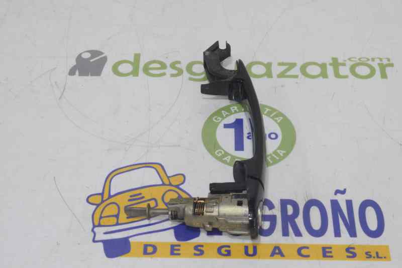 VOLKSWAGEN Golf 5 generation (2003-2009) Priekinių kairių durų išorinė rankenėlė 3B0837205G, 3B0837205G, NEGRO 19568587