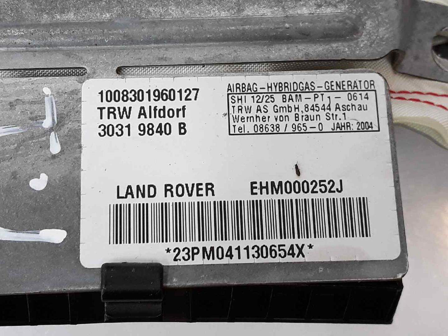 LAND ROVER Range Rover 3 generation (2002-2012) Airbag de toit latéral gauche SRS EHM000252J,30319840B,EHM500970 19678517