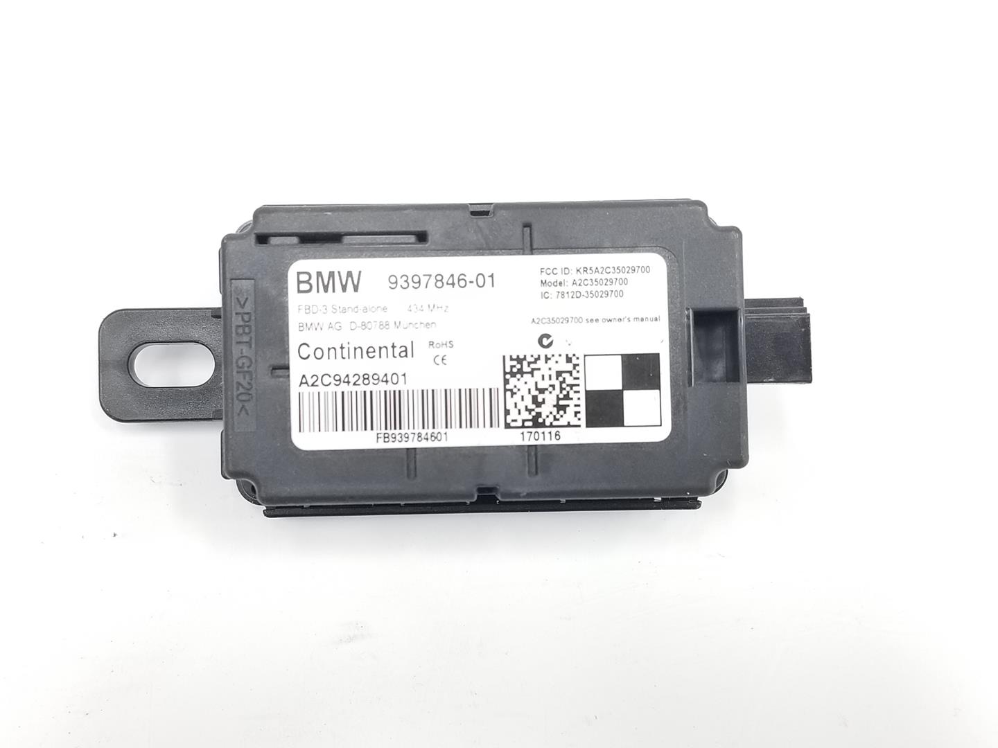 BMW 3 Series Gran Turismo F34 (2013-2017) Other Control Units 61359397846,61359397846 19890068