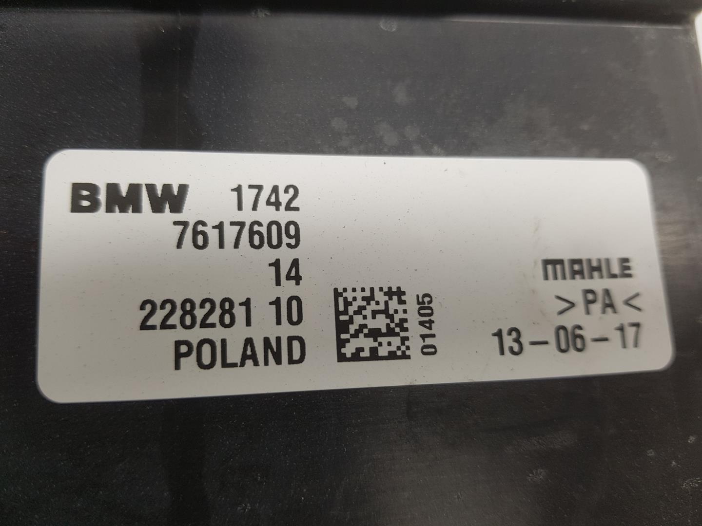 BMW X1 F48/F49 (2015-2023) Difūzoriaus ventiliatorius 17427617609, 17427617609 24137272