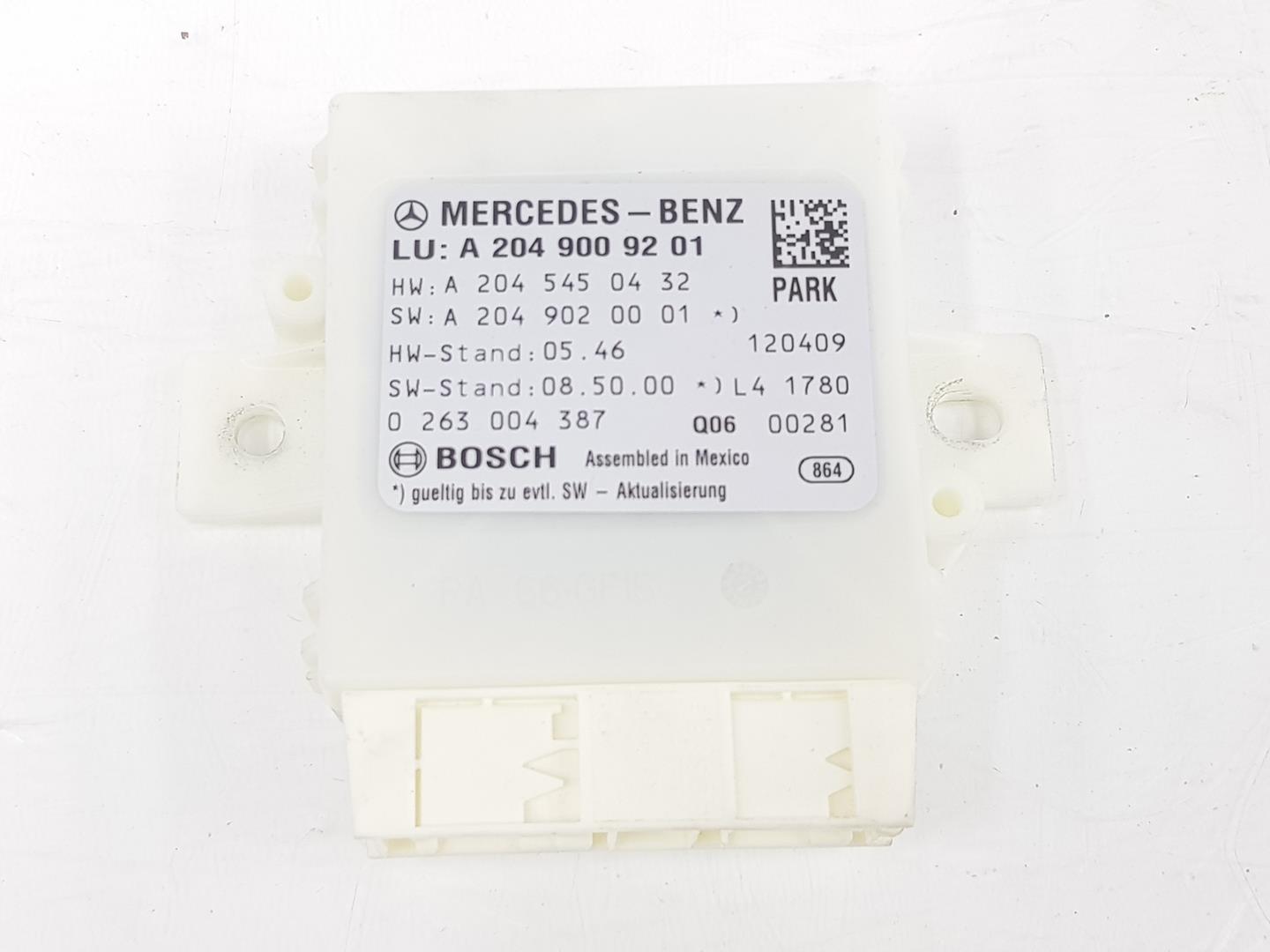 MERCEDES-BENZ GLK-Class X204 (2008-2015) Other Control Units A2049009201, A2045450432 19830220