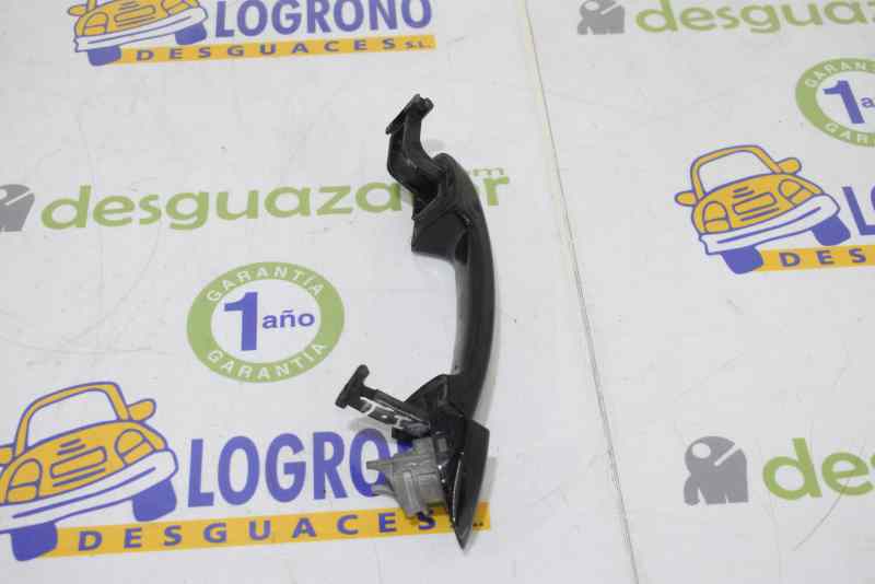 VOLKSWAGEN Passat Variant 1 generation (2010-2024) Rear Left Door Exterior Handle 3C0837205, 3C0837205, NEGRO 19560611