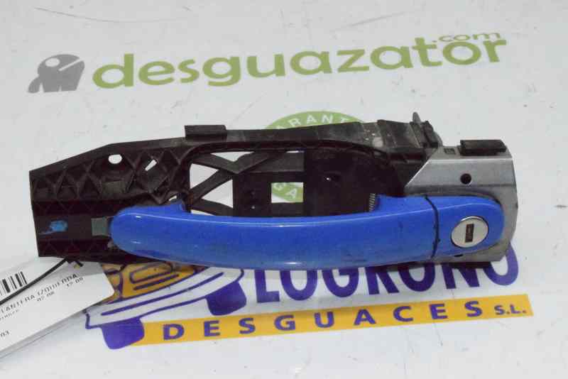 SEAT Cordoba 2 generation (1999-2009) Front Left Door Exterior Handle 3B0837207G, AZUL 19576372