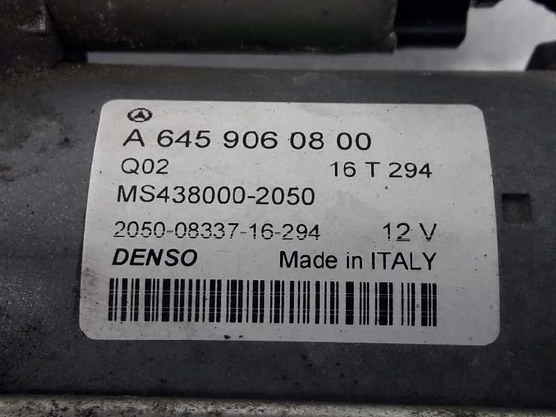 MERCEDES-BENZ A-Class W176 (2012-2018) Startmotor A6459060800,6459060800 19640544