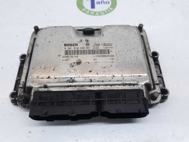 RENAULT Scenic 1 generation (1996-2003) Engine Control Unit ECU 8200199726,8200049306,02810104422222DL 19671099