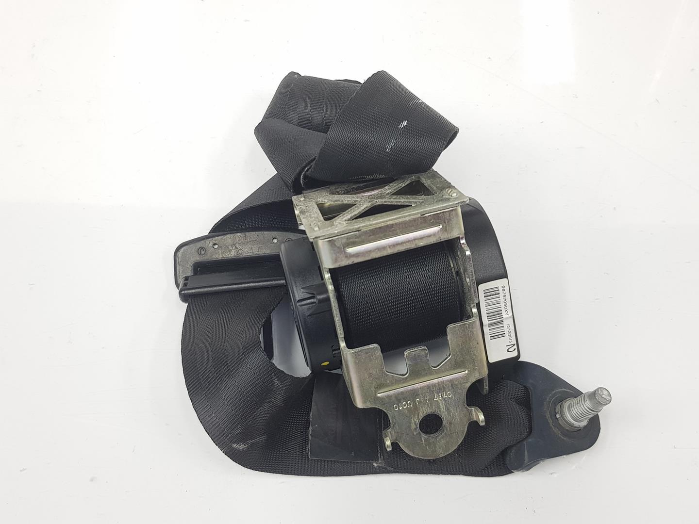 CITROËN C-Elysee 2 generation (2012-2017) Rear Left Seatbelt 96757050XY,96757050XY 19899716