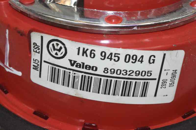 VOLKSWAGEN Golf 5 generation (2003-2009) Right Side Tailgate Taillight 1K6945094E,1K6945094G 19580486