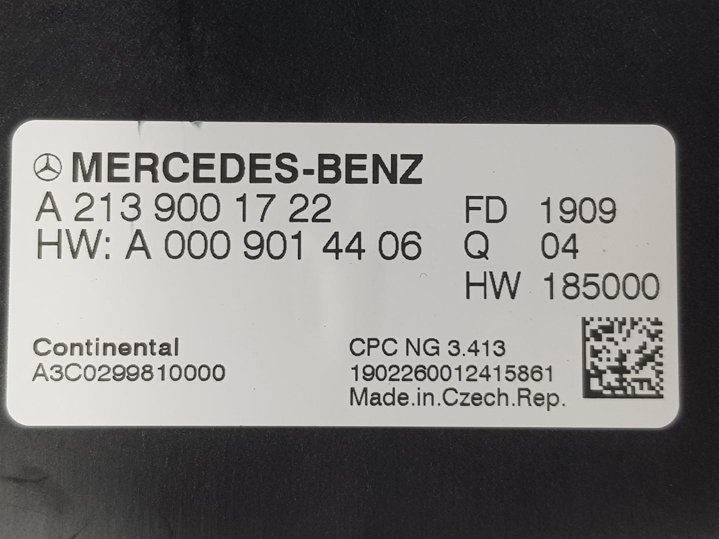 MERCEDES-BENZ A-Class W177 (2018-2024) Другие блоки управления A2139001722, A0009014406 24140681