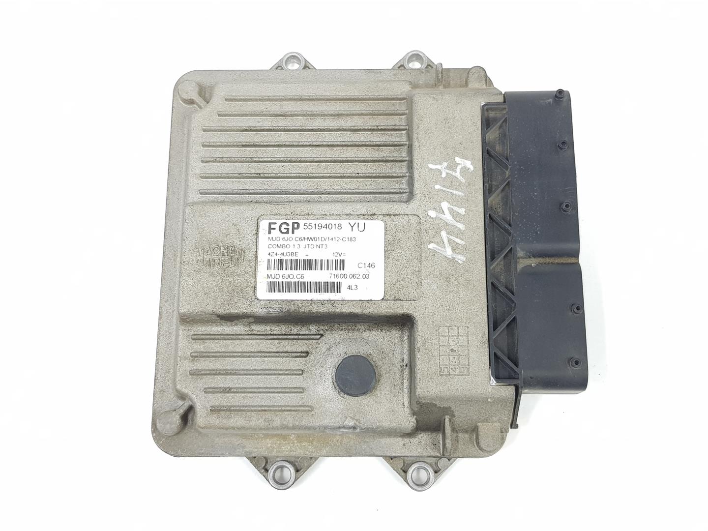 OPEL Combo C (2001-2011) Motora vadības bloks 55194018,55194018 27159847