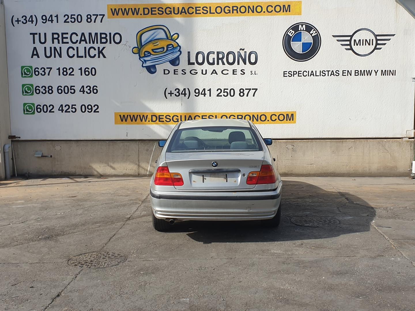 BMW 3 Series E46 (1997-2006) Priekinės kairės durys 41517034151, 7034151, COLORGRISPLATA354 21079295