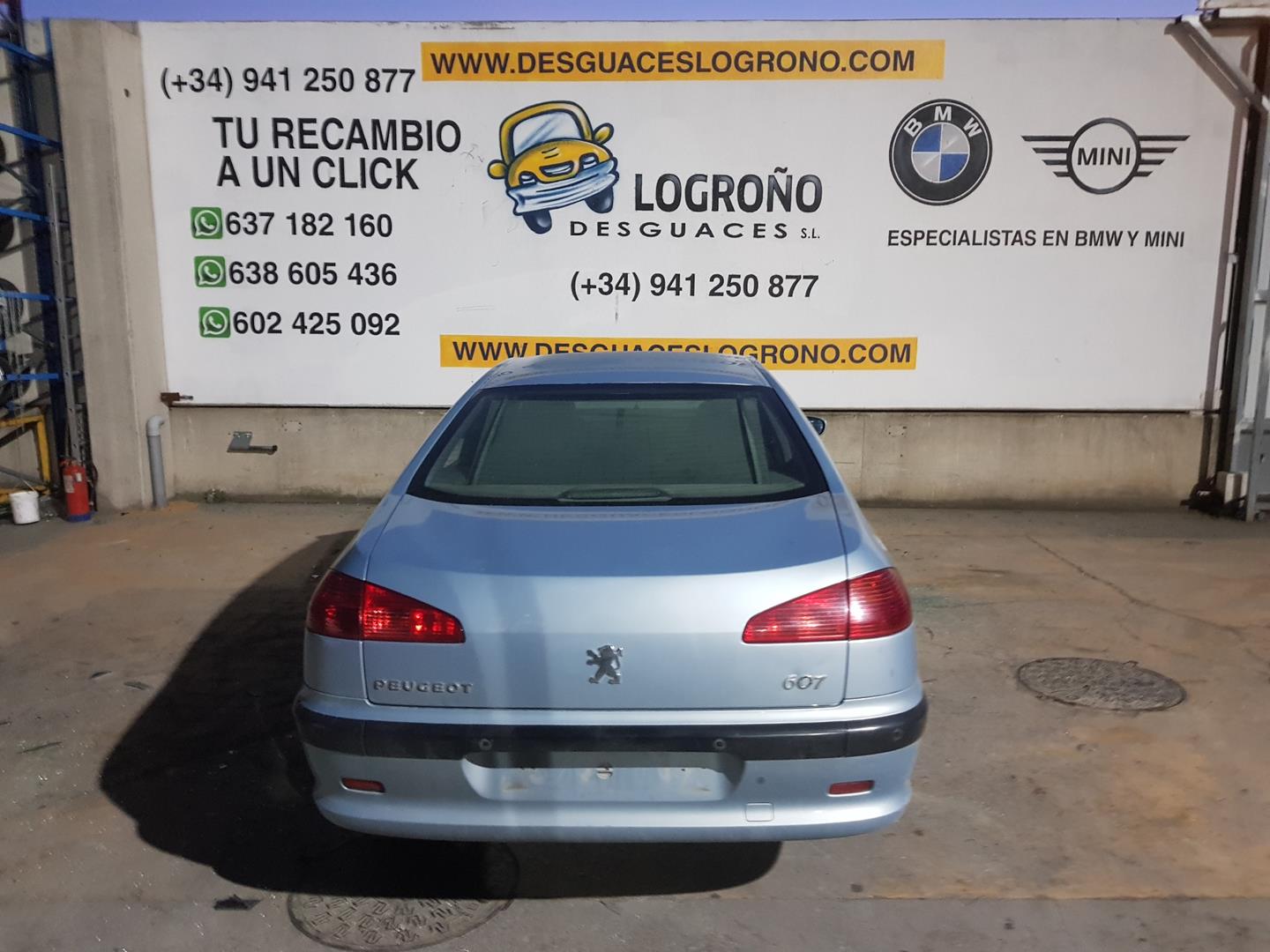 PEUGEOT 607 1 generation (2000-2008) Фонарь задний правый 6351N2, 6351N2 24122465