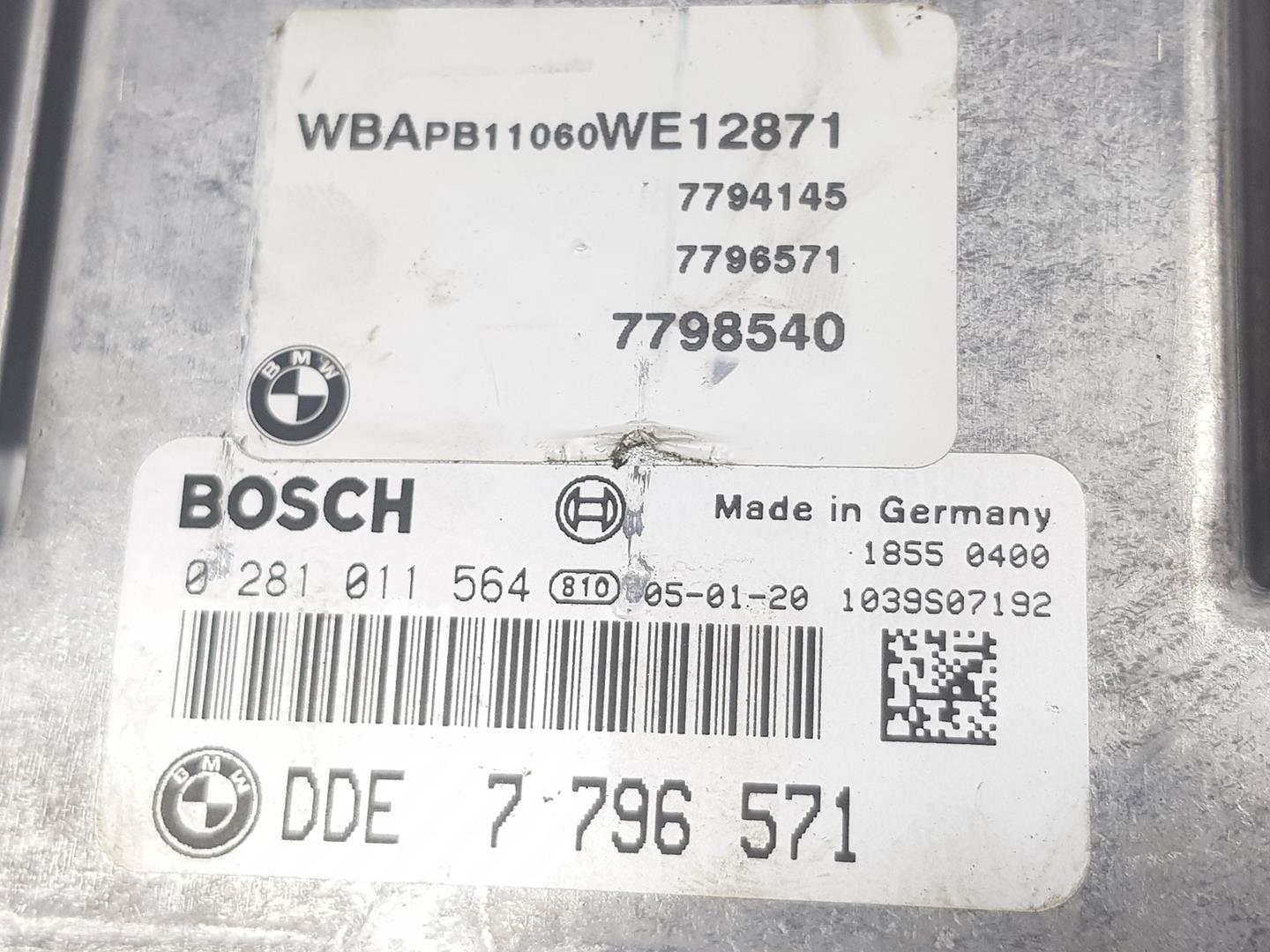 BMW X3 E83 (2003-2010) Engine Control Unit ECU 13617796571, 7796571 24162129