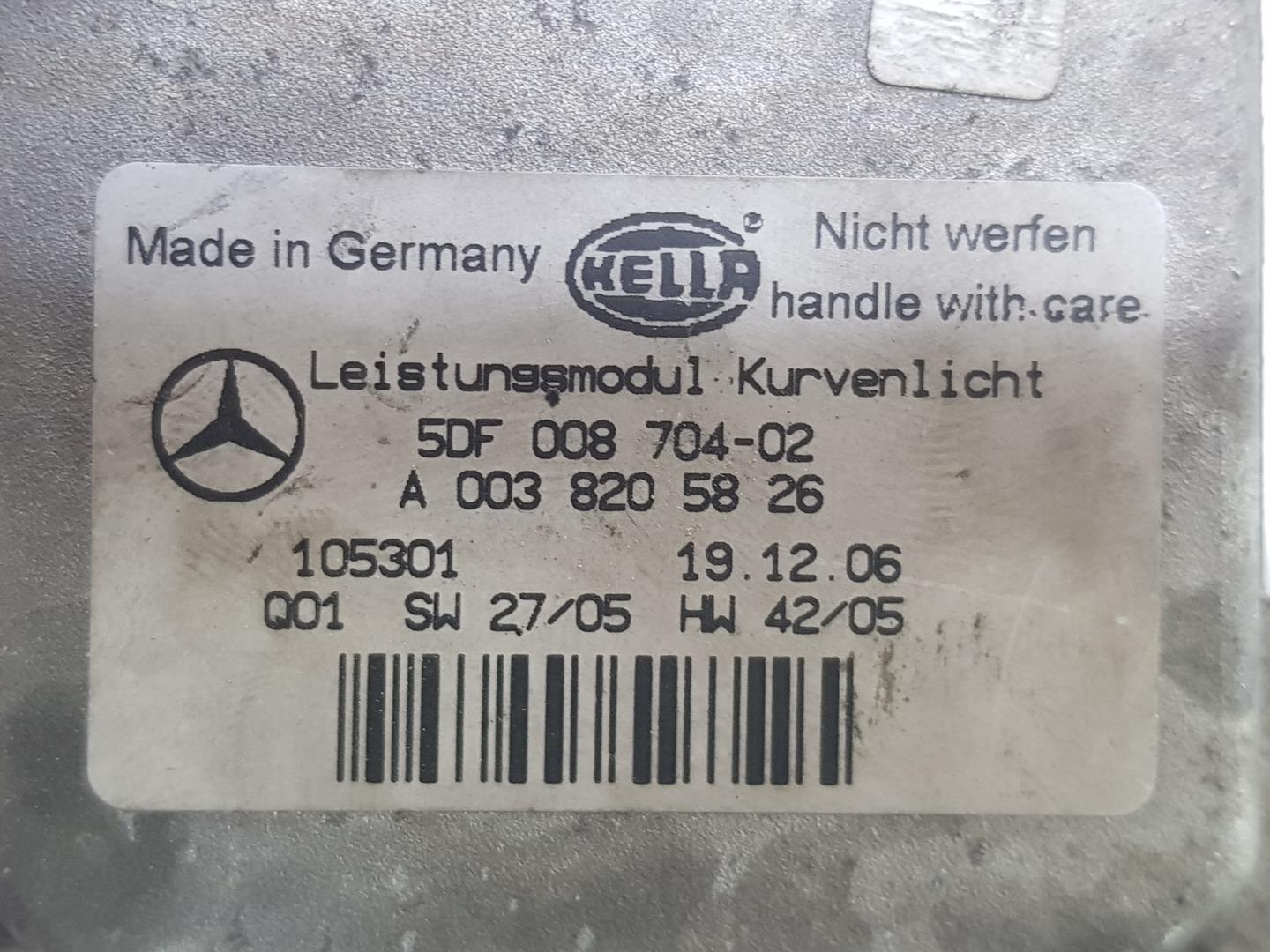 MERCEDES-BENZ M-Class W164 (2005-2011) Xenon blokelis A0038205826,5DF008704 19790894