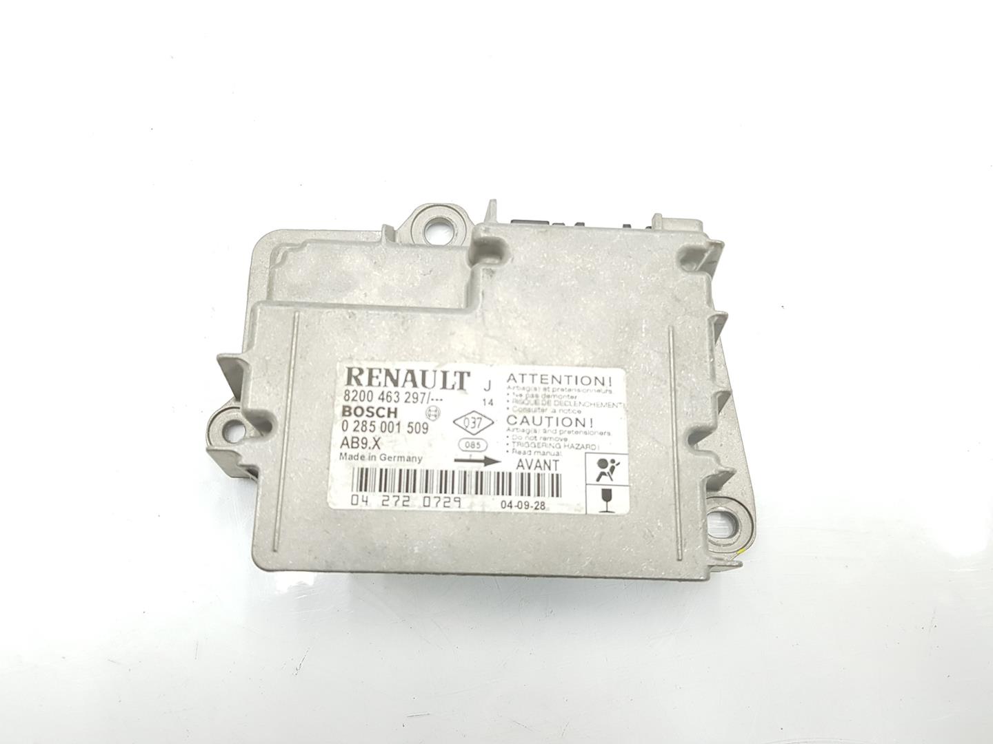 RENAULT Modus 1 generation (2004-2012) Блок SRS 8200463297,2222DL 19855985