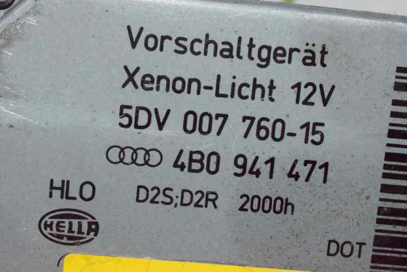 AUDI A3 8L (1996-2003) Блок розжига ксенона 4B0941471,4B0941471,5DV00776015 19581186