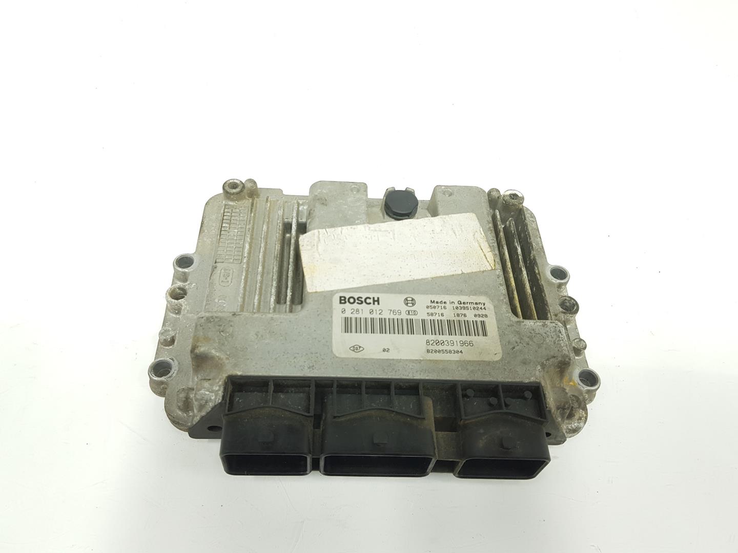 RENAULT Megane 2 generation (2002-2012) Engine Control Unit ECU 8200391966,0281012769 19797076