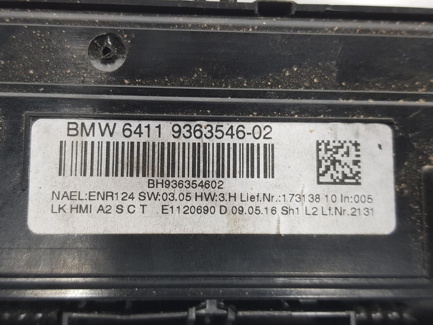 BMW 4 Series F32/F33/F36 (2013-2020) Ilmastonhallintayksikkö 64119363546,64119363546 19786926