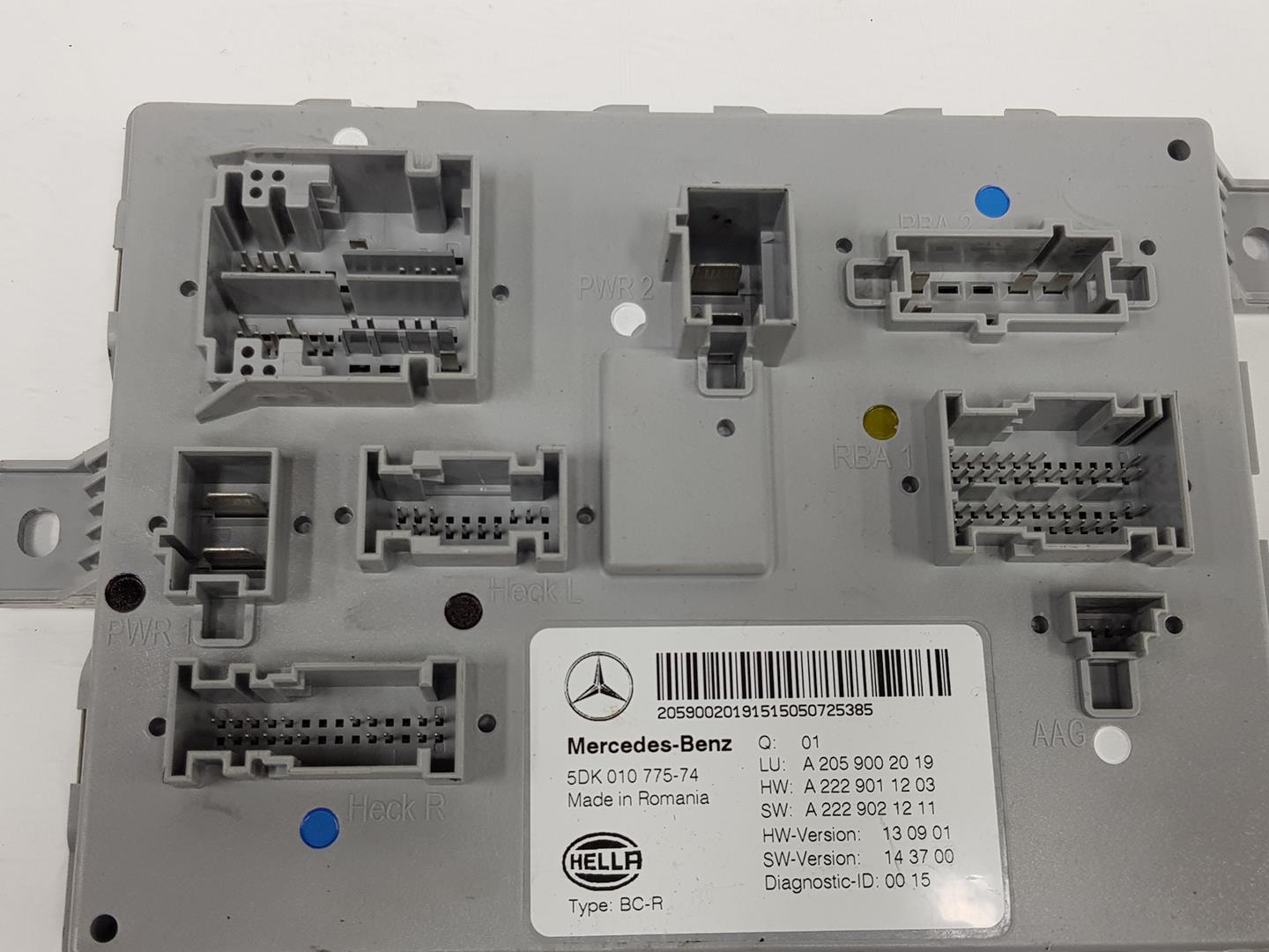 MERCEDES-BENZ C-Class W205/S205/C205 (2014-2023) Other Control Units A2059002019, A2059002019 24240081