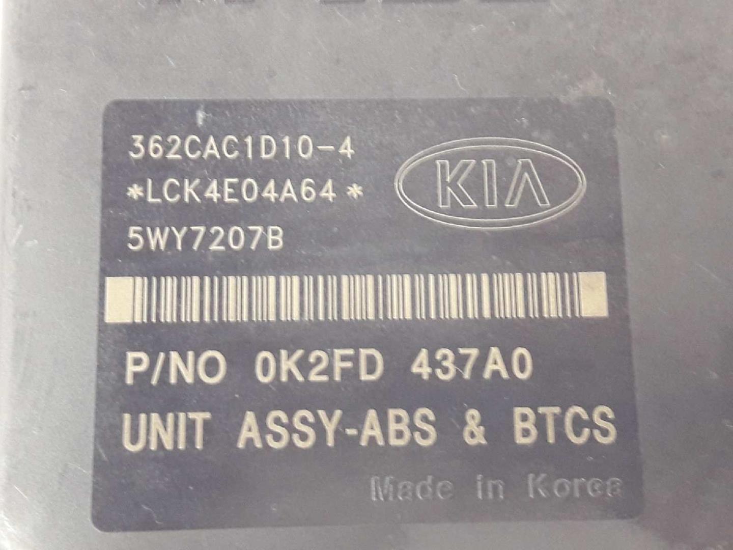 KIA Carens 2 generation (2002-2006) Абс блок 0K2FD437A0, BH601136000K2FD437A0 19687863