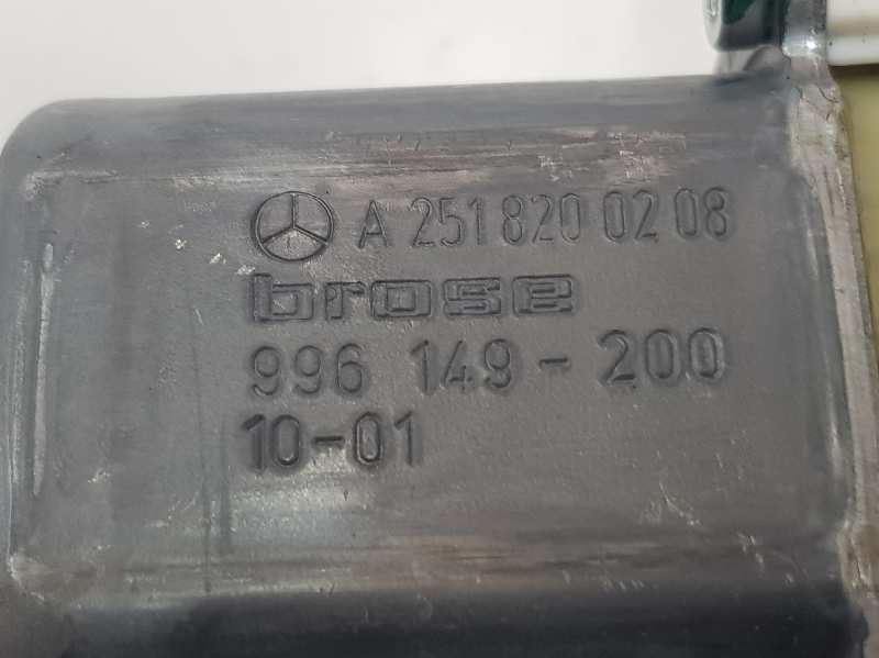 MERCEDES-BENZ M-Class W164 (2005-2011) Galinių dešinių durų stiklo pakelėjo varikliukas A2518200208, 2518200208 19684038
