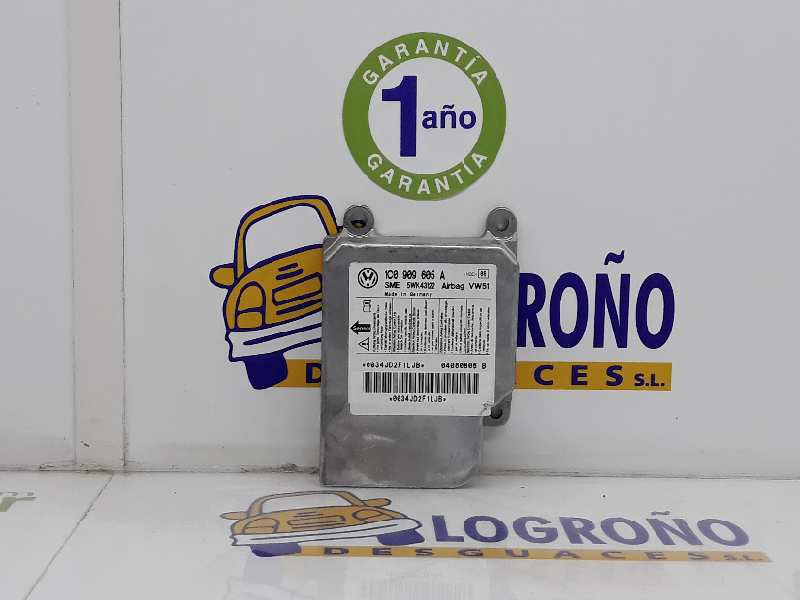 VOLKSWAGEN Bora 1 generation (1998-2005) Unitate de control SRS 1C0909605A,5WK43122 19571934