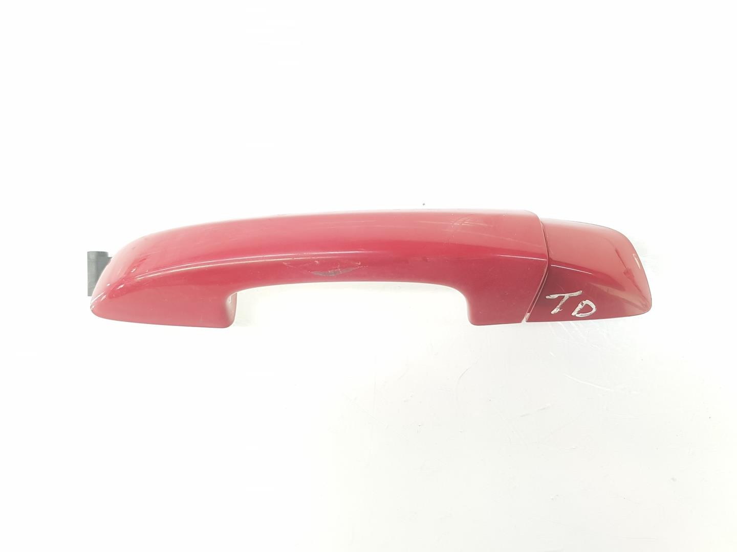 VOLKSWAGEN Golf 6 generation (2008-2015) Rear right door outer handle 1K8837206E, 1K8837206E, COLORROJO 19658374