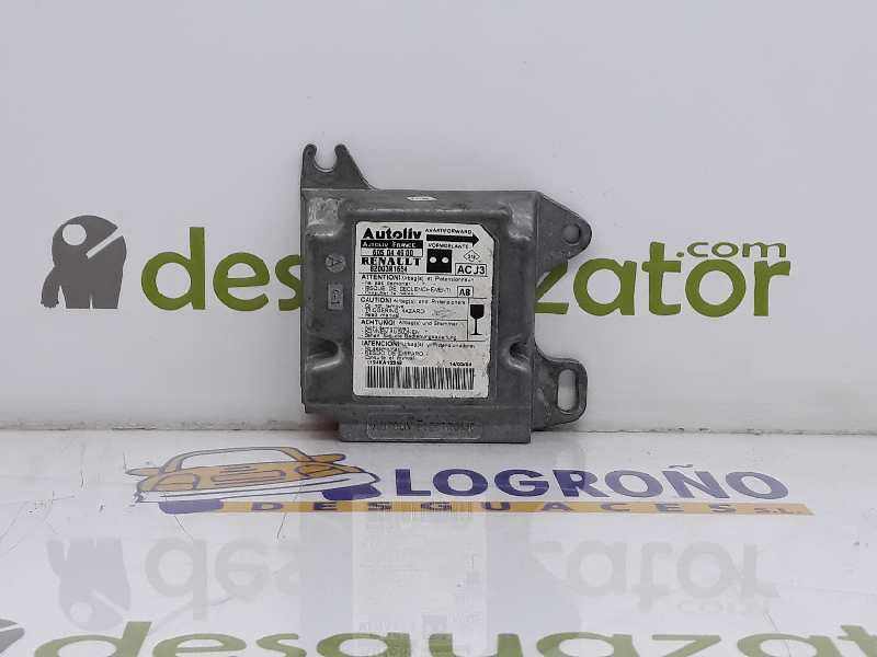 RENAULT Megane 1 generation (1995-2003) Unitate de control SRS 8200381654, AUTOLIV605044900 19572246