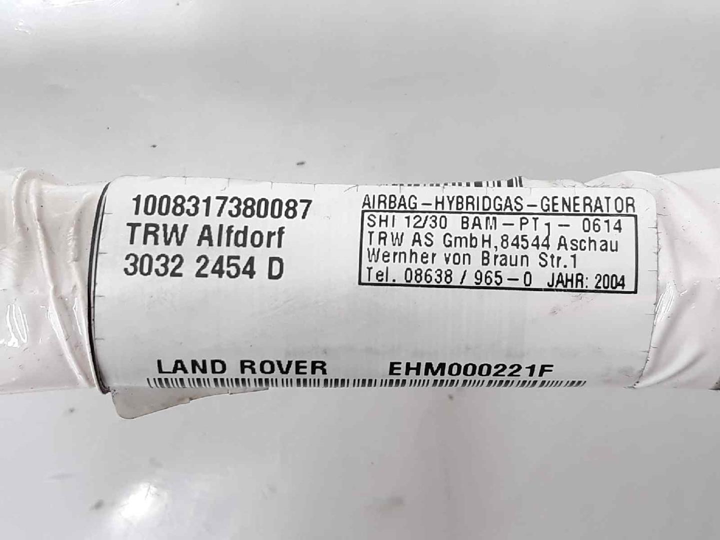 LAND ROVER Range Rover 3 generation (2002-2012) Airbag de toit latéral droit SRS EHM000221F,30322454D,EHM000221 19667581