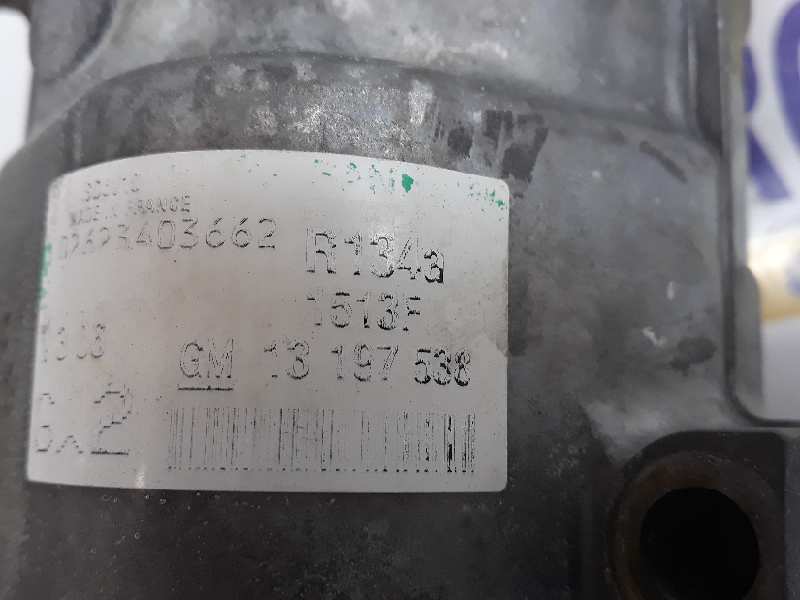 OPEL Corsa C (2000-2006) Air Condition Pump 13197538,2222DL 19582608